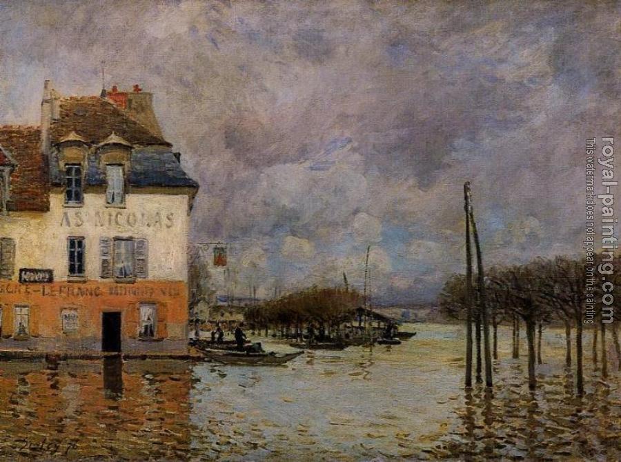 Alfred Sisley : Flood at Port-Marly II
